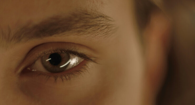 Nahaufnahme eines Auges