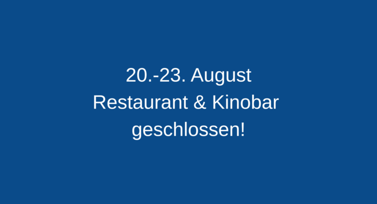Blauer Banner